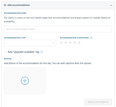 Accommodation Data